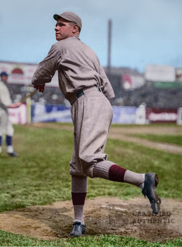 Babe Ruth Boston Red Sox 1918