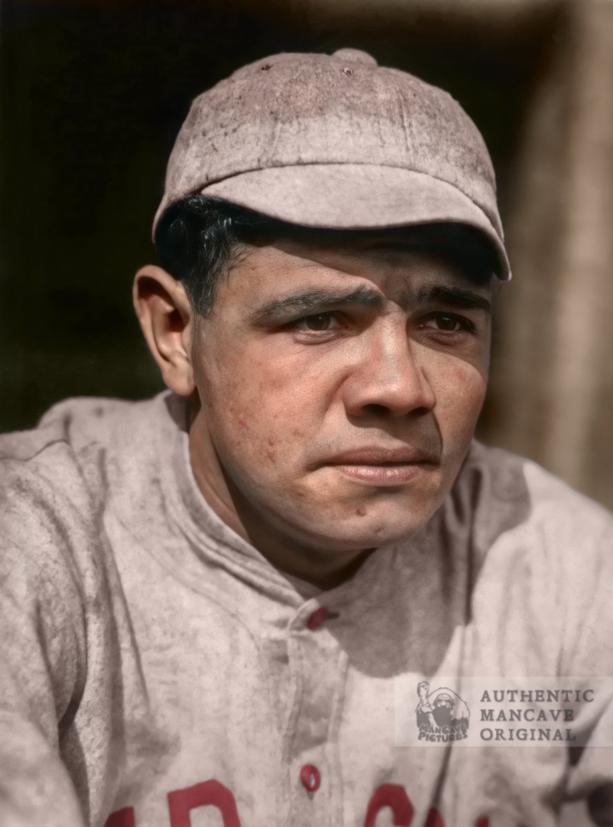 Babe Ruth Boston Red Sox 1918