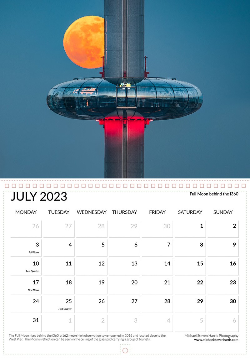 BRIGHTON CALENDAR 2023 Brighton Astro Calendar ⭐️