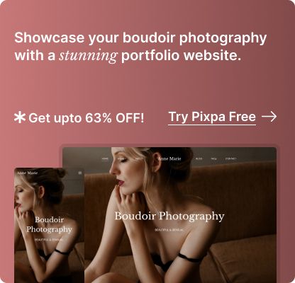 Předveďte své budoárové fotografie prostřednictvím pixpa