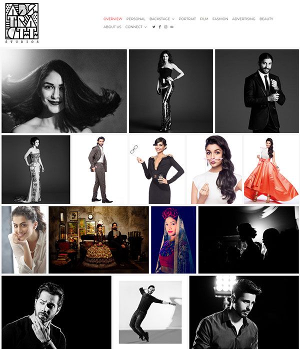 Nitin Patel Portfolio Website Voorbeelden