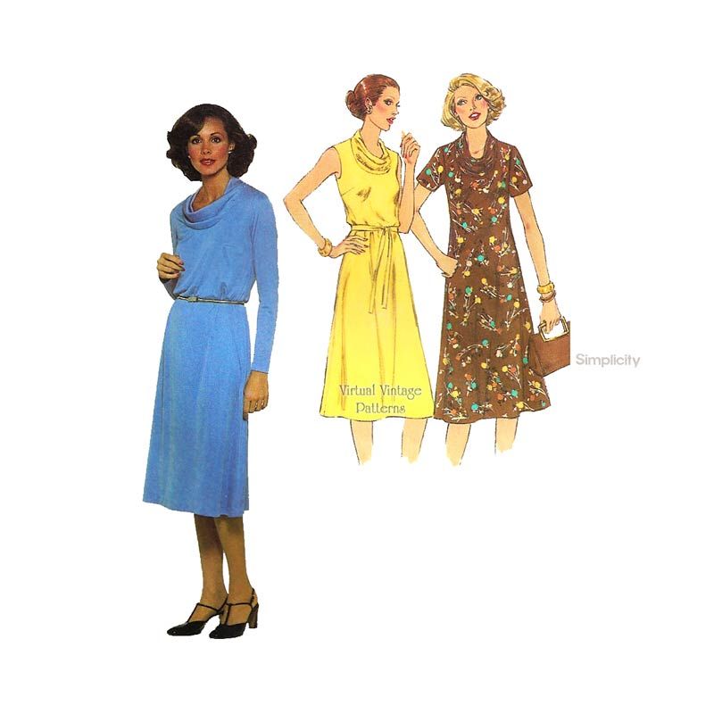 Simplicity 8399 vintage 1960s blouses sewing pattern Bust 36