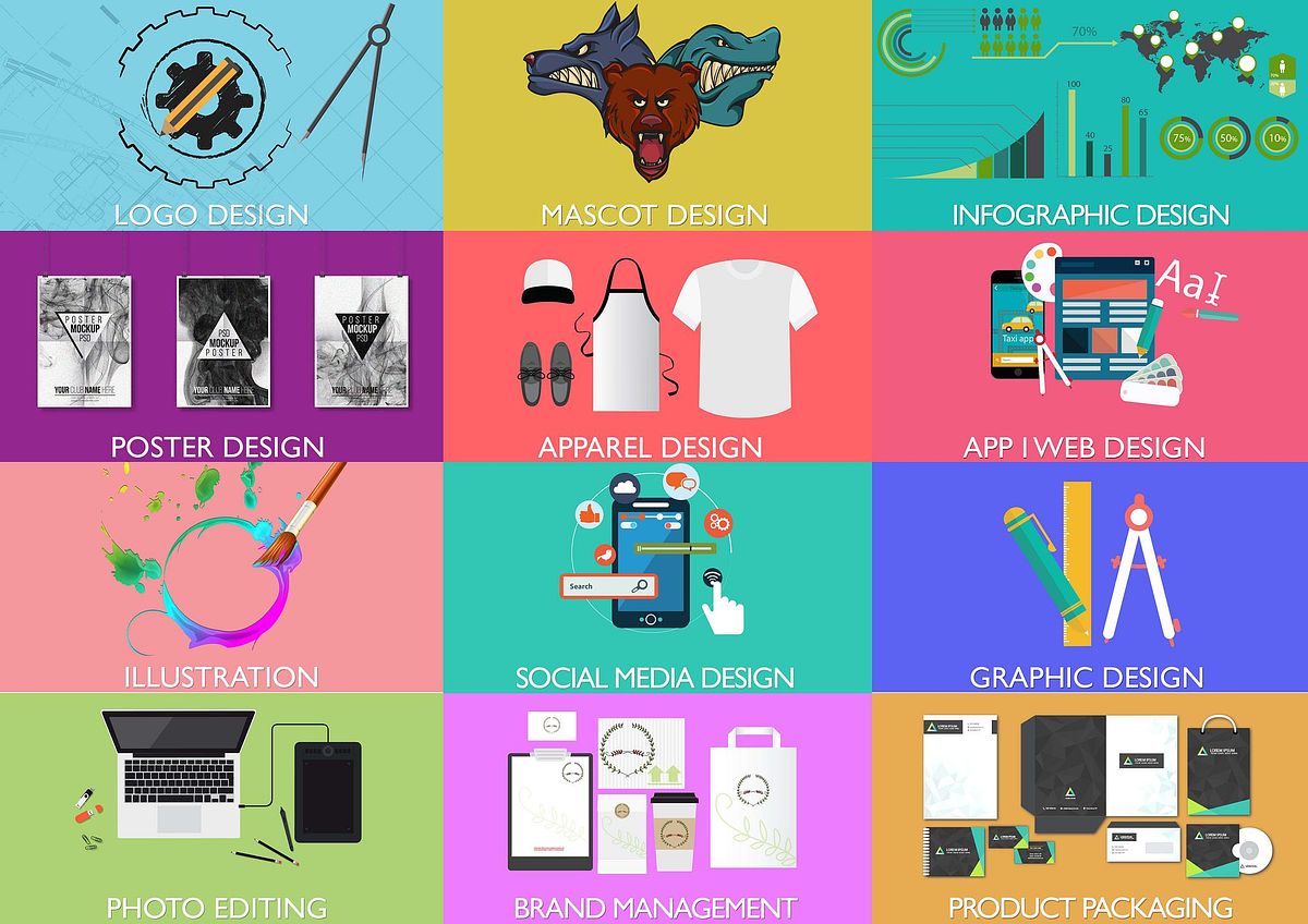 Graphic Design Examples | Himaad Riaz