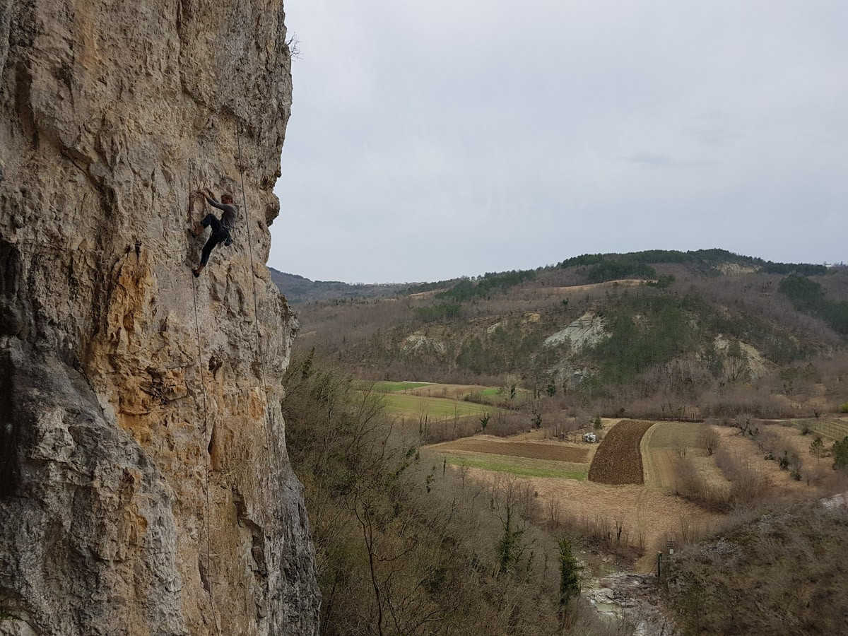 Rock climbing in Istria Croatia Travel blog Tamás Boczkó