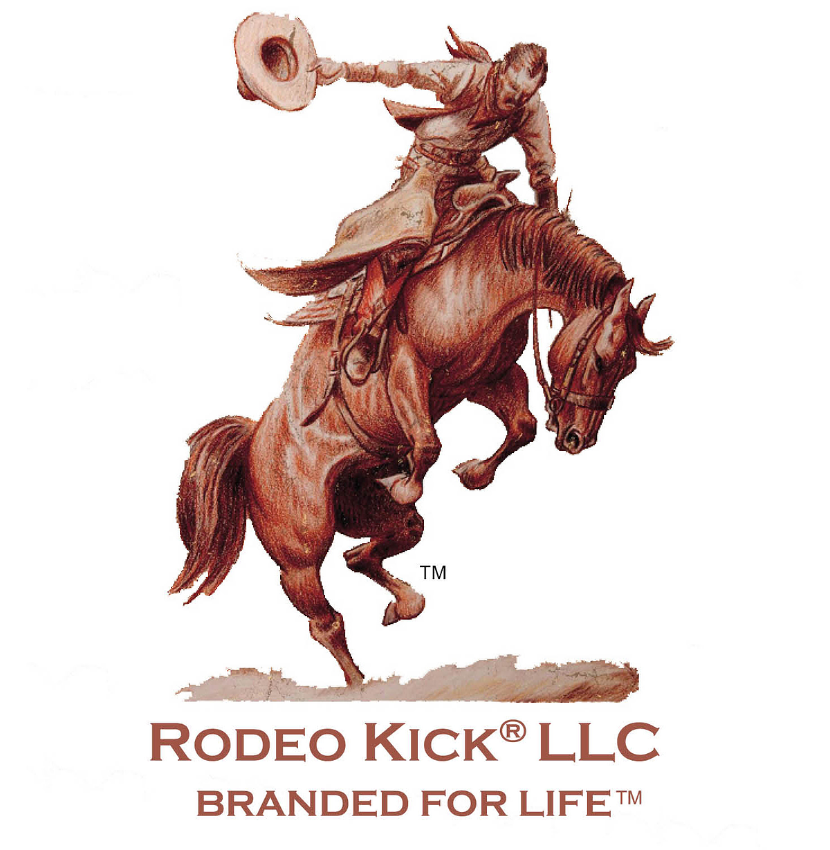Rodeo Kick Branding