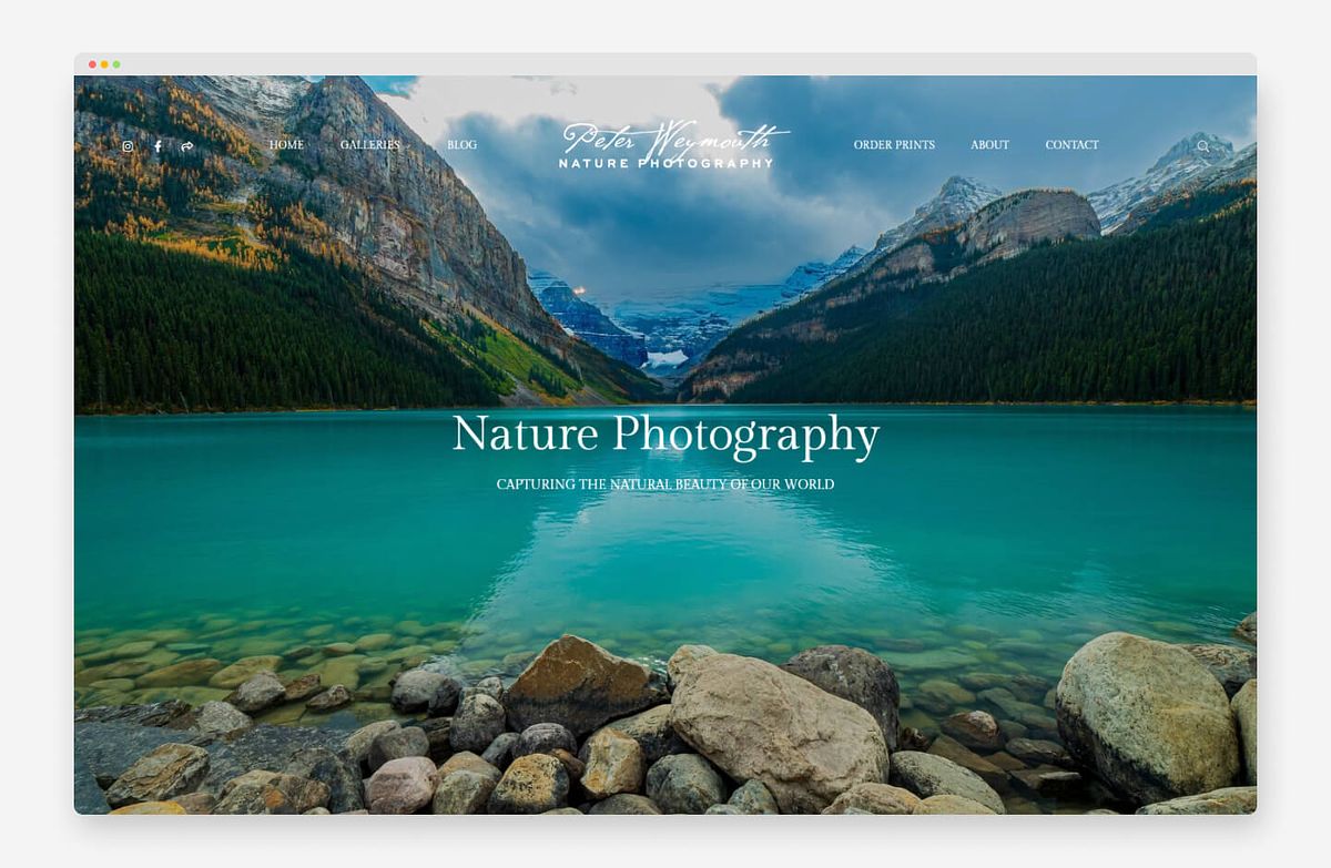 Peter Weymouth - Portfolio voor natuurfotografen