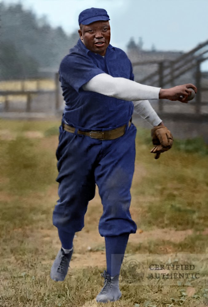 Rube Foster - Chicago Leland Giants (1909)