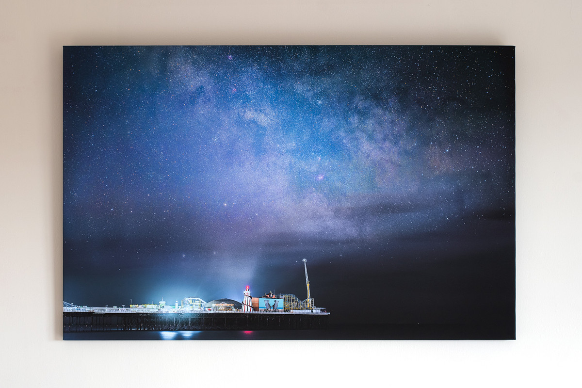 Brighton Pier Milky Way Canvas