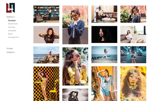 20+ vynikajících webových stránek s fotografickým portfoliem, které vás inspirují