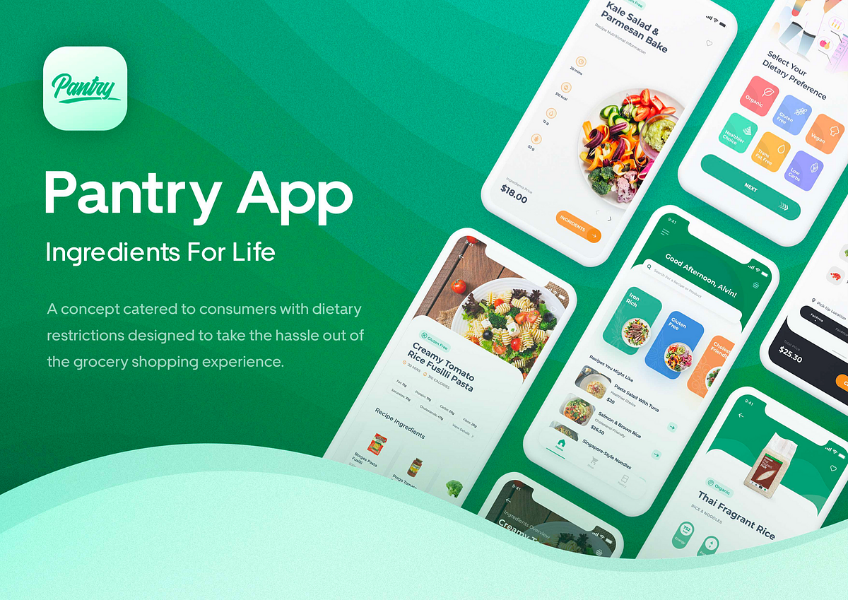 Pantry iOS App Himaad Riaz