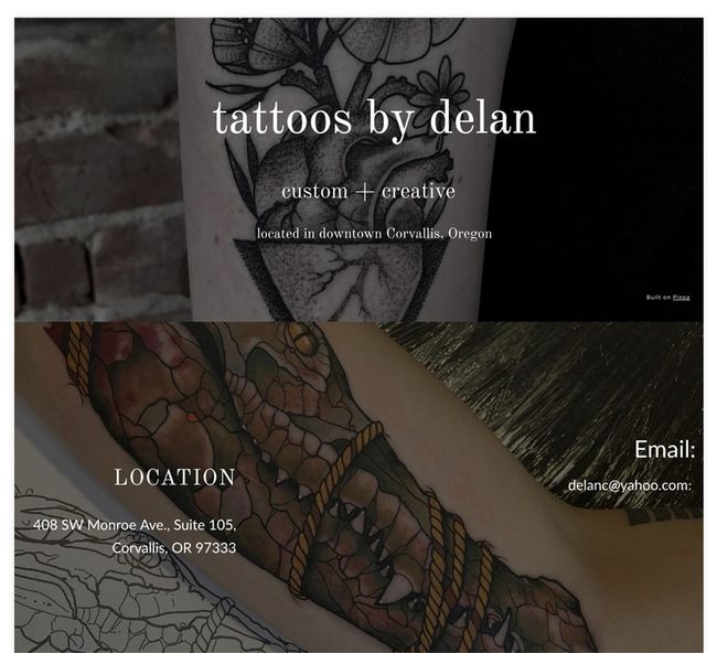 Tattoos von Delan