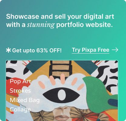 Create an online portfolio on pixpa
