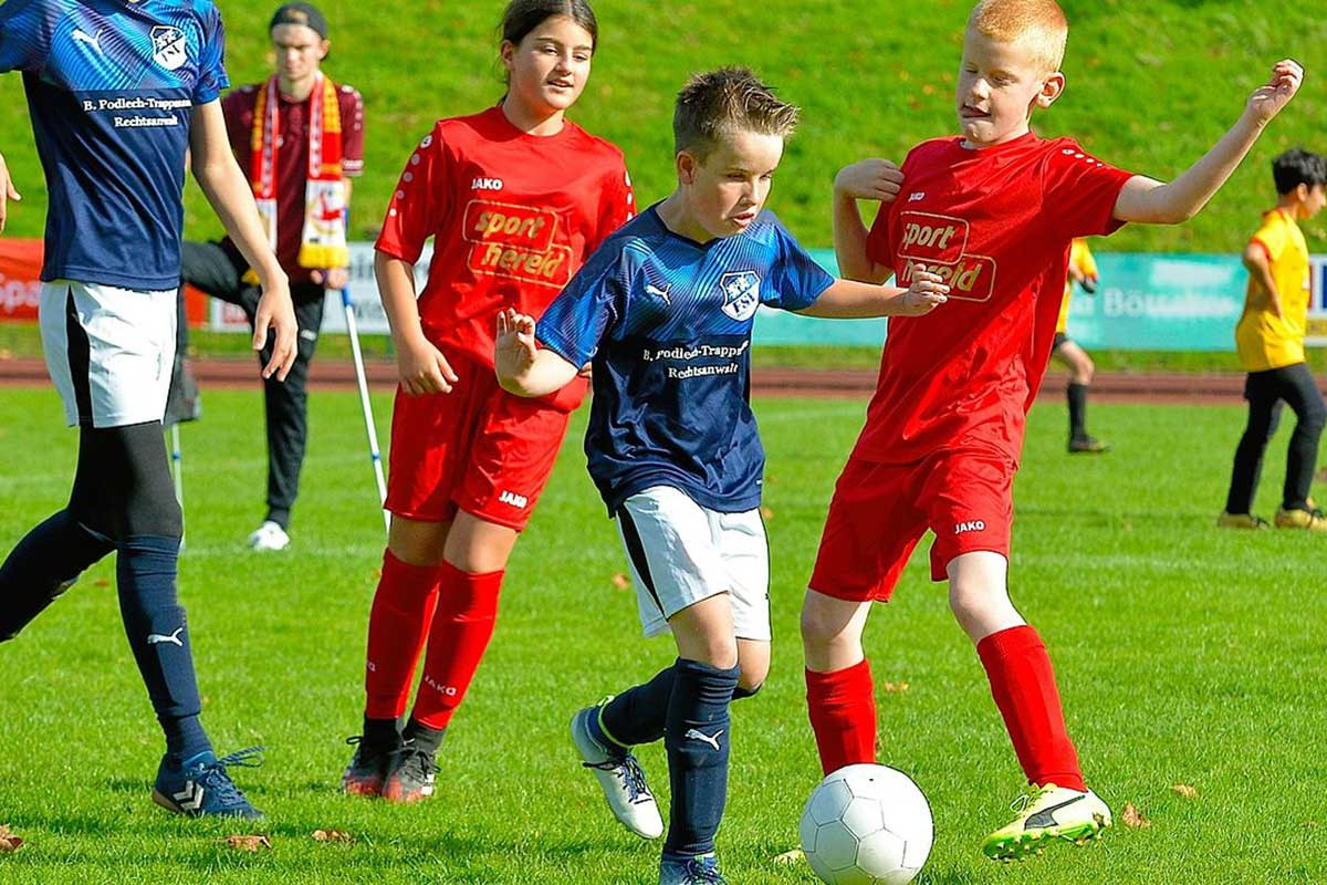 Fußballspieler mit Beeinträchtigungen