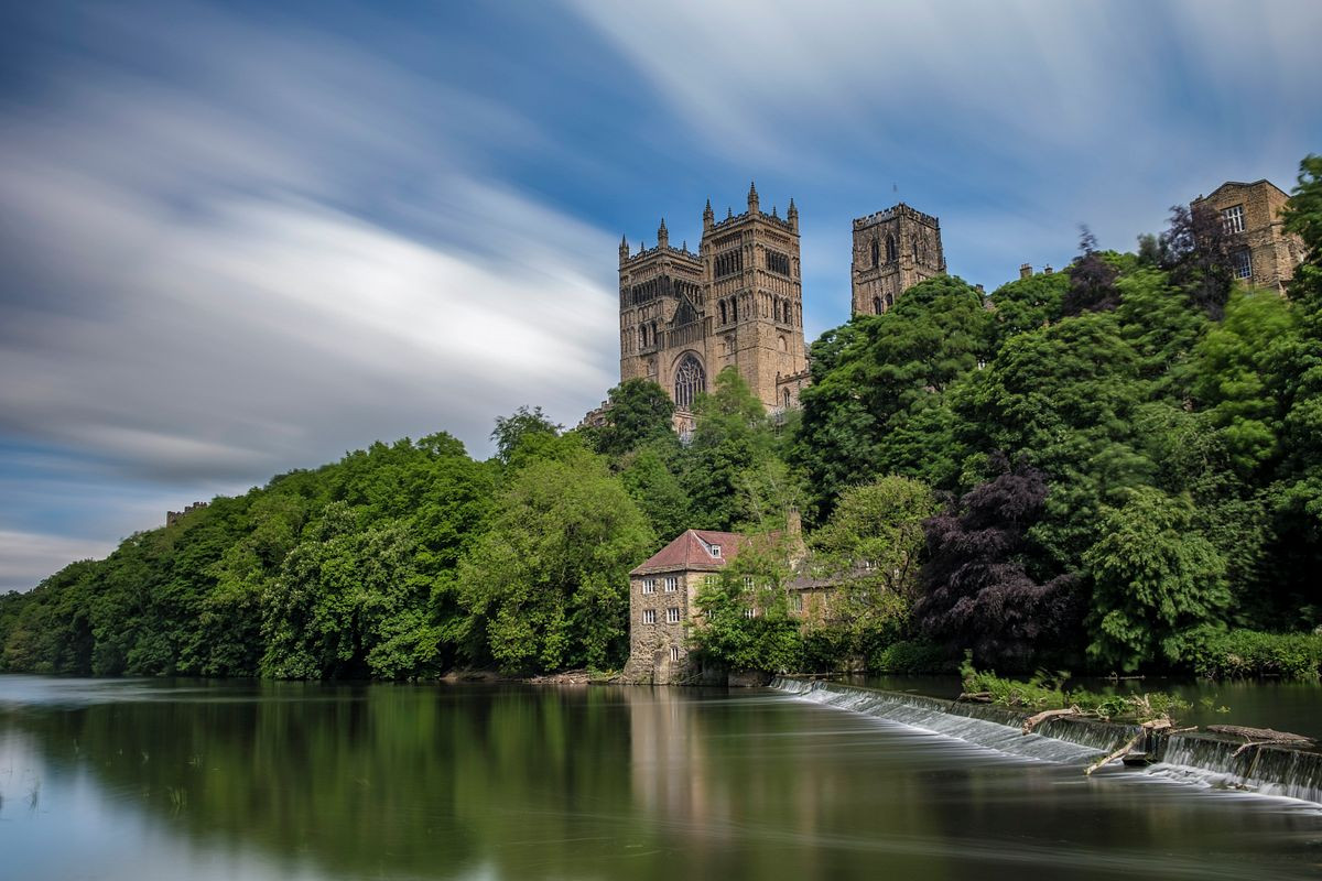 Long Exposure of Durham Cathedral and River Wear