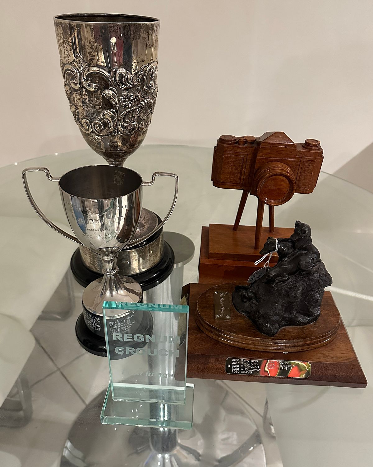 Camera club trophies