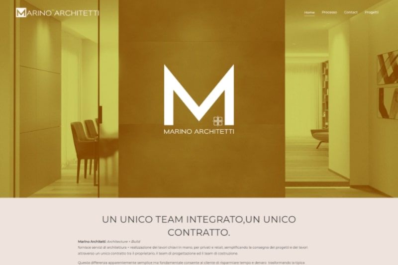 Portafolio de Arquitectura de Marino Architetti
