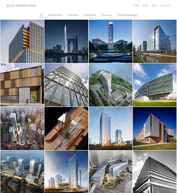 Louis vavaroutsos - Sito web portfolio di fotografi di architettura - pixpa