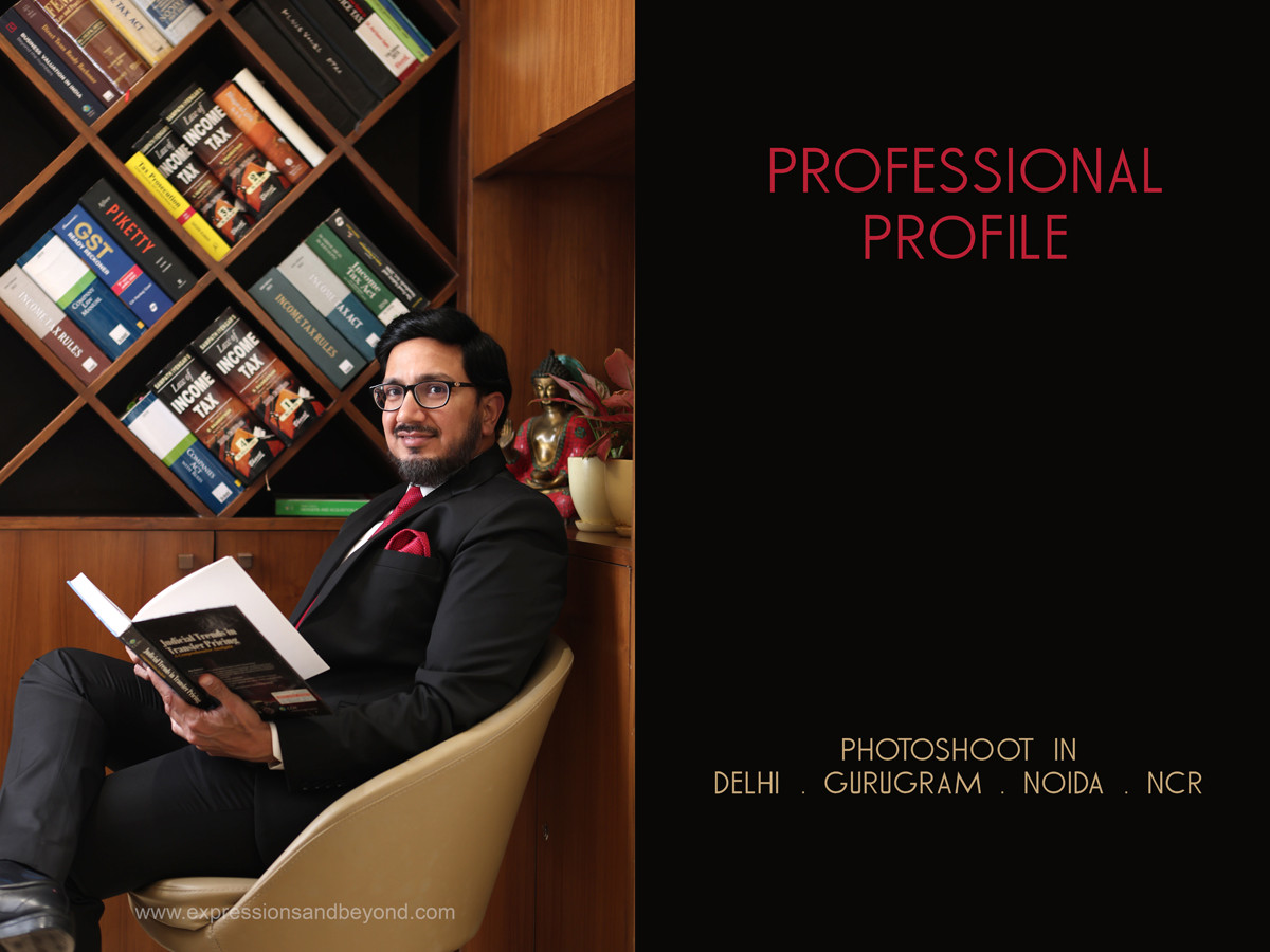 Business portrait session for delhi based law firm