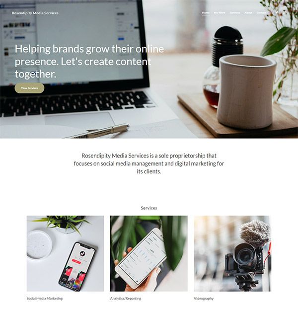 Small Business Website Examples Crafted on Pixpa