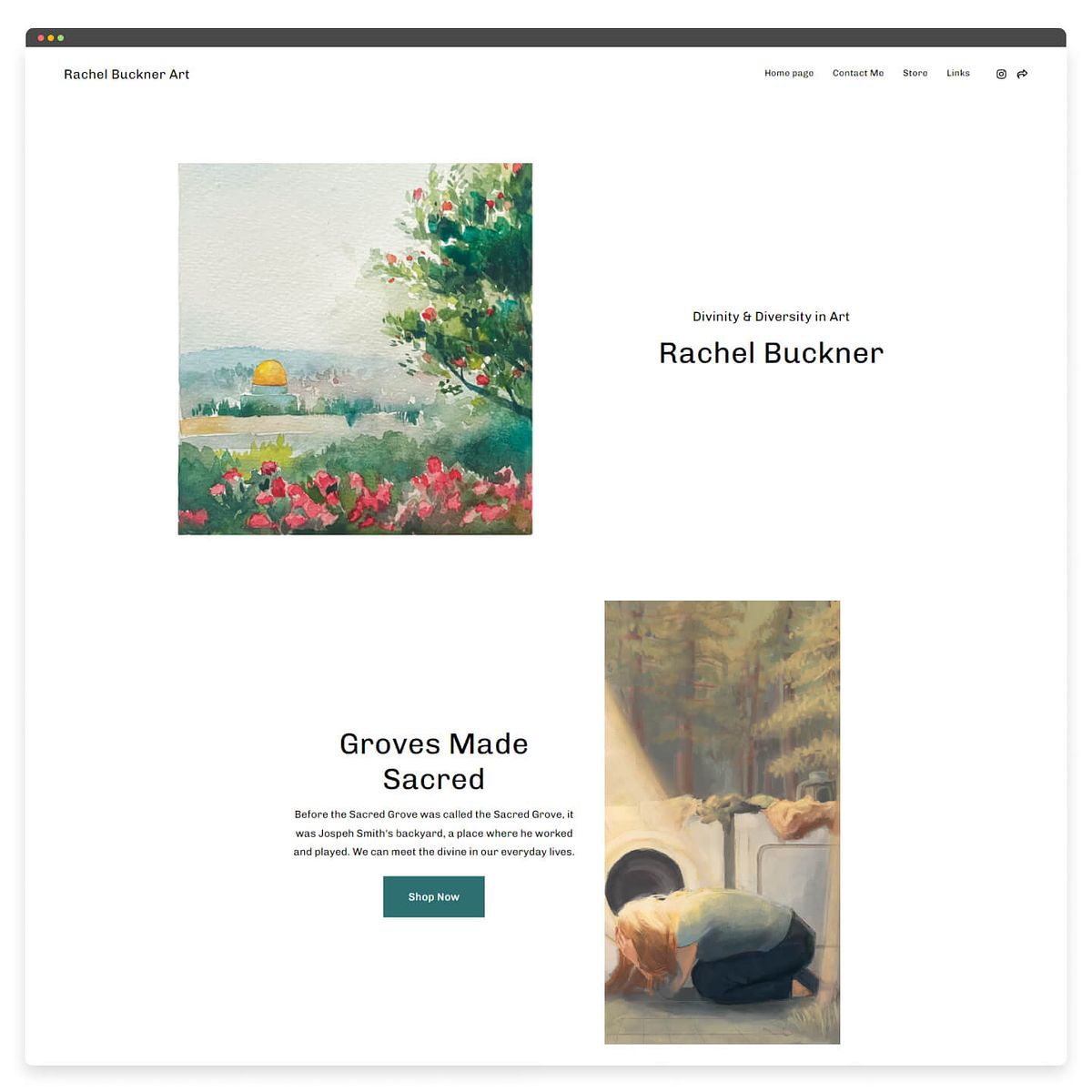 Rachel Buckner - malířské portfolio