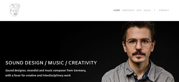 Philippe Spankus - site de portfólio de designer de som - Pixpa