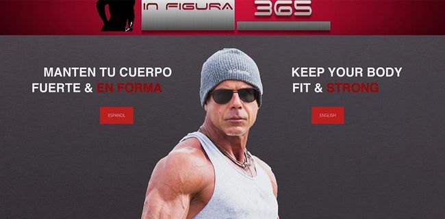 Sitio web de fitness Infigura365