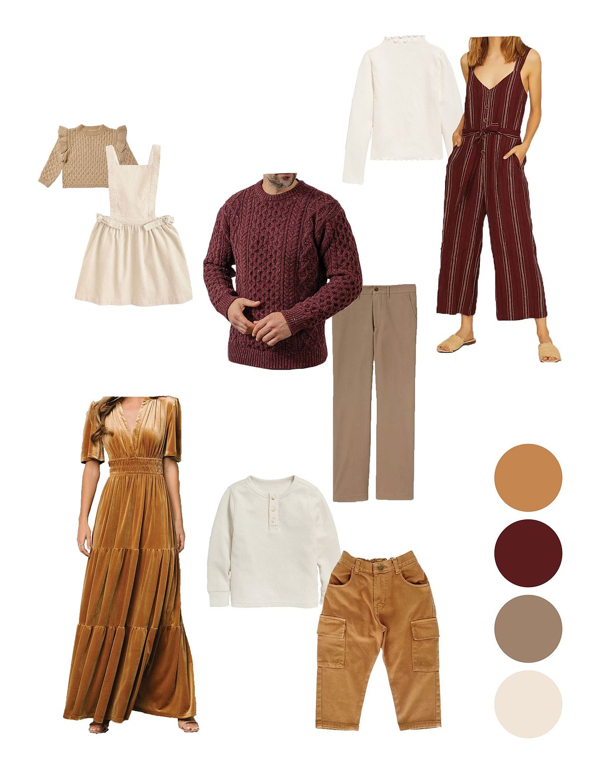 Fall Photo Session Color Scheme