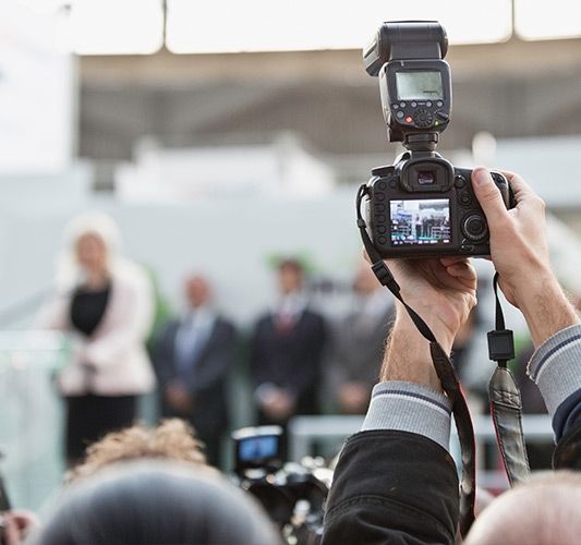 Camera settings for event photography