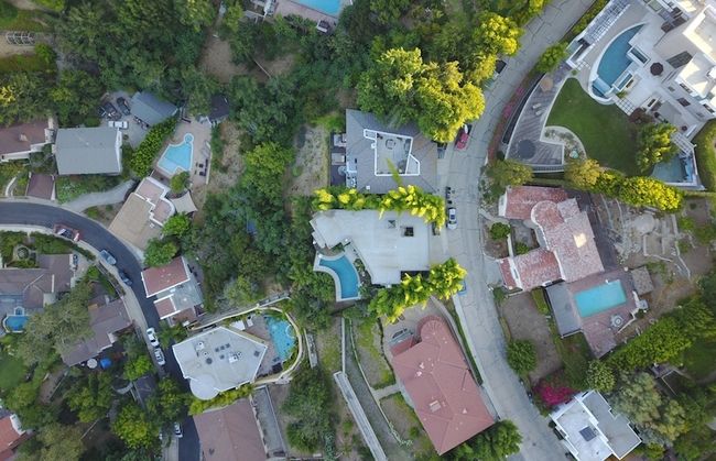 Fotografía de drones inmobiliarios