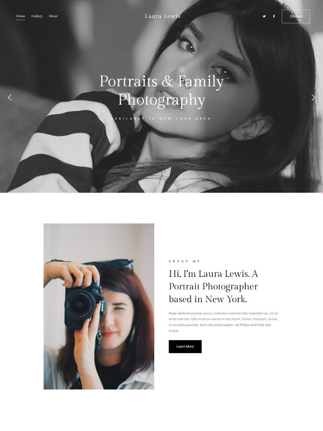 Etapa - Pixpa Šablona webových stránek svatebního portfolia