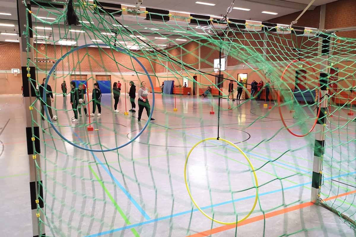 Freude und Gelächter beim Mädchenfußballtag der Ibbenbürener Kickers