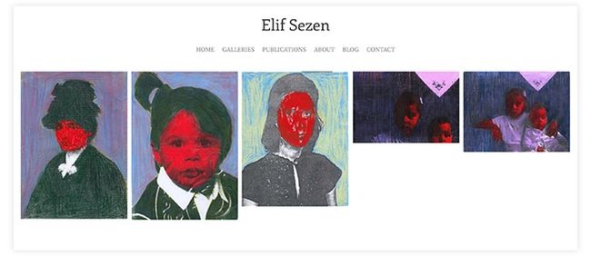 Elif Sezen's Mixed Media Art
