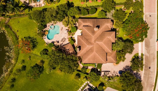 Immobilienfotografie aus der Luft