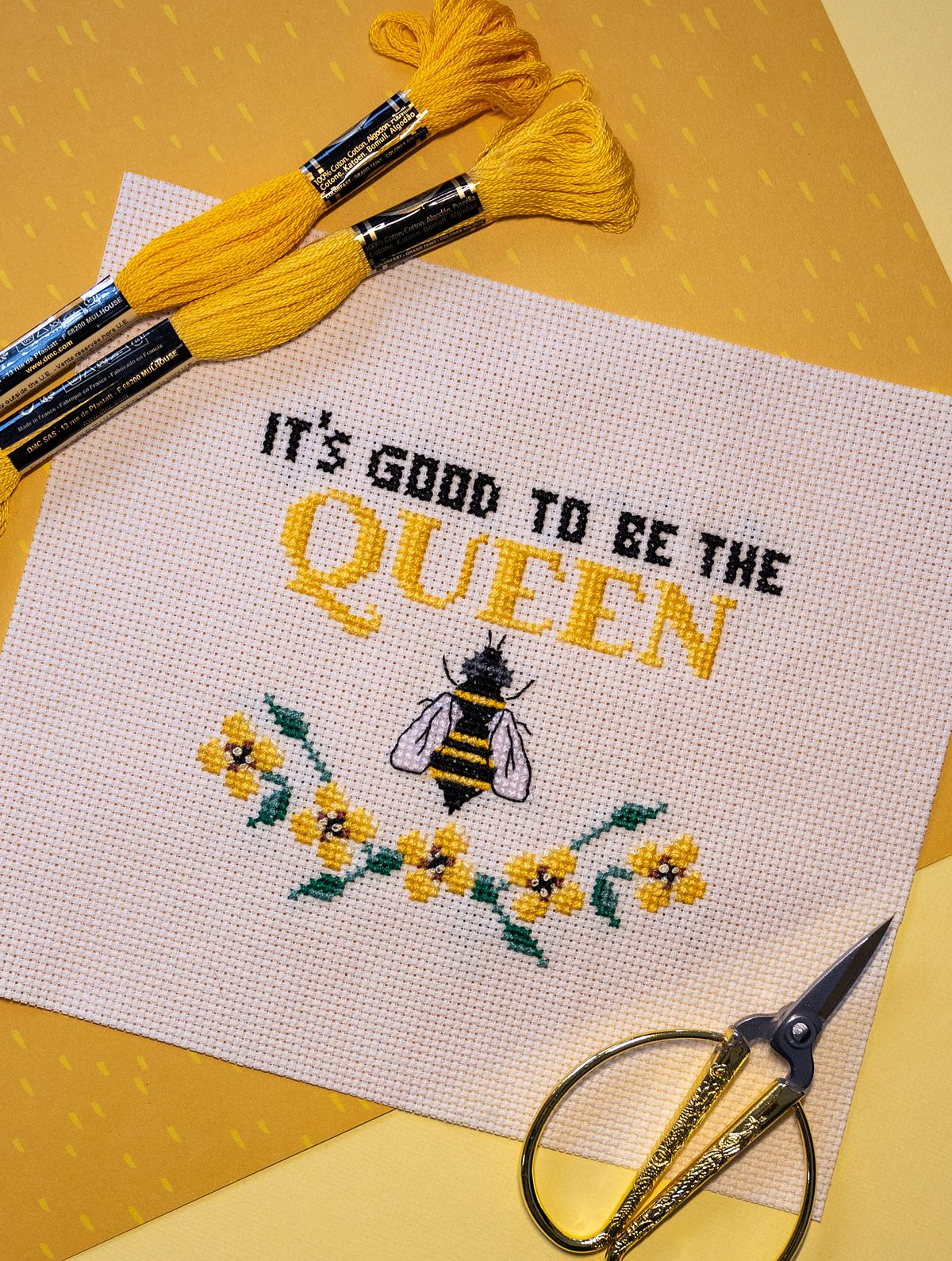 Queen Bee - Cross Stitch Pattern