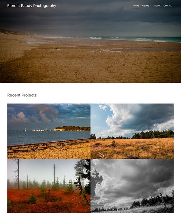 Florent Baudy - Sitio web de fotografía de naturaleza - Pixpa