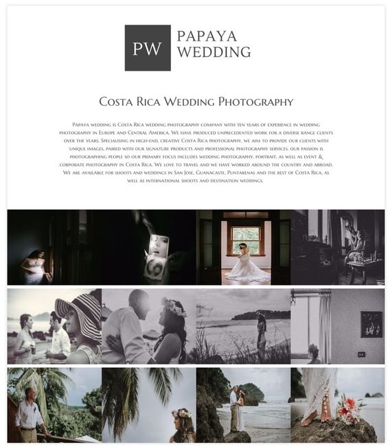 ผลงานการถ่ายภาพงานแต่งงานของ Papaya Wedding