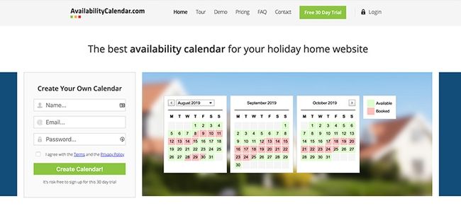 Availability Calendar Booking and Scheduling App