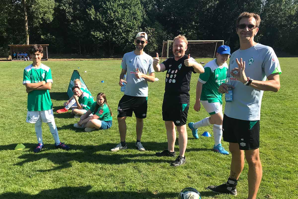 Begegnung mit Freunden von Werder Bremen und Hannover 96