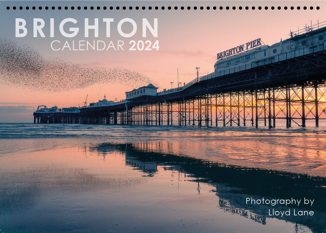 Brighton Calendar 2024 - Front Page Brighton photography