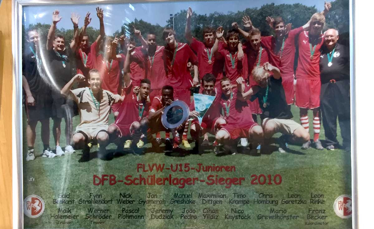 Die Westfalenauswahl in Kaiserau war der Weg einiger Bundesligaspieler, darunter Leon Goretzka