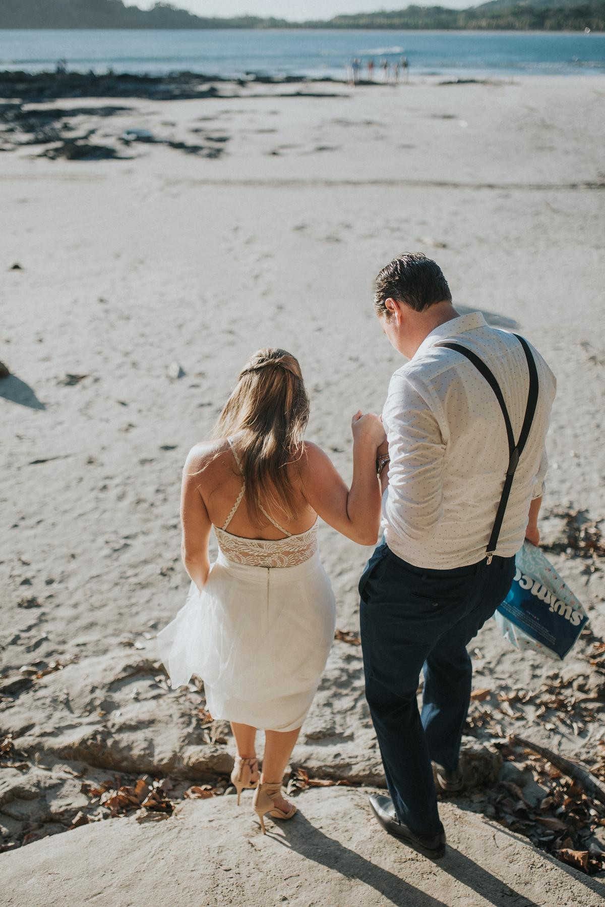 Beach Elopement Costa Rica Photographer