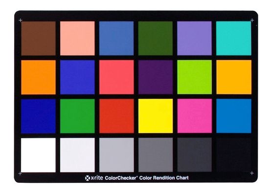 Tarjeta X-Rite ColorChecker clásica