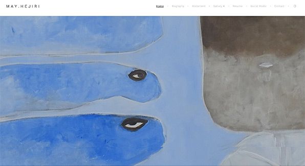 May Hejiri Portfolio Esempi di siti web