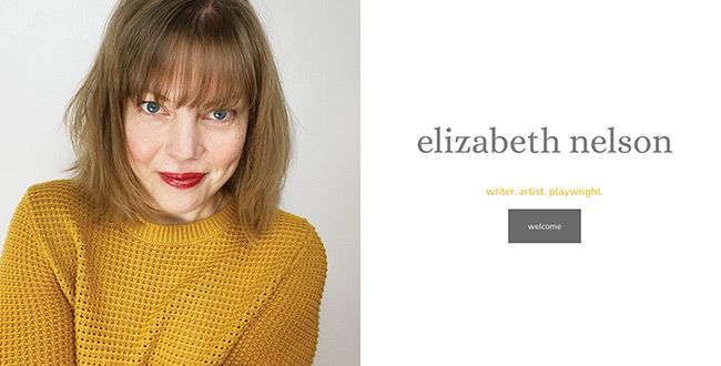 Nejlepší autorské webové stránky Elizabeth Nelson