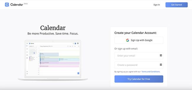 Calendar Project Management Productivity App