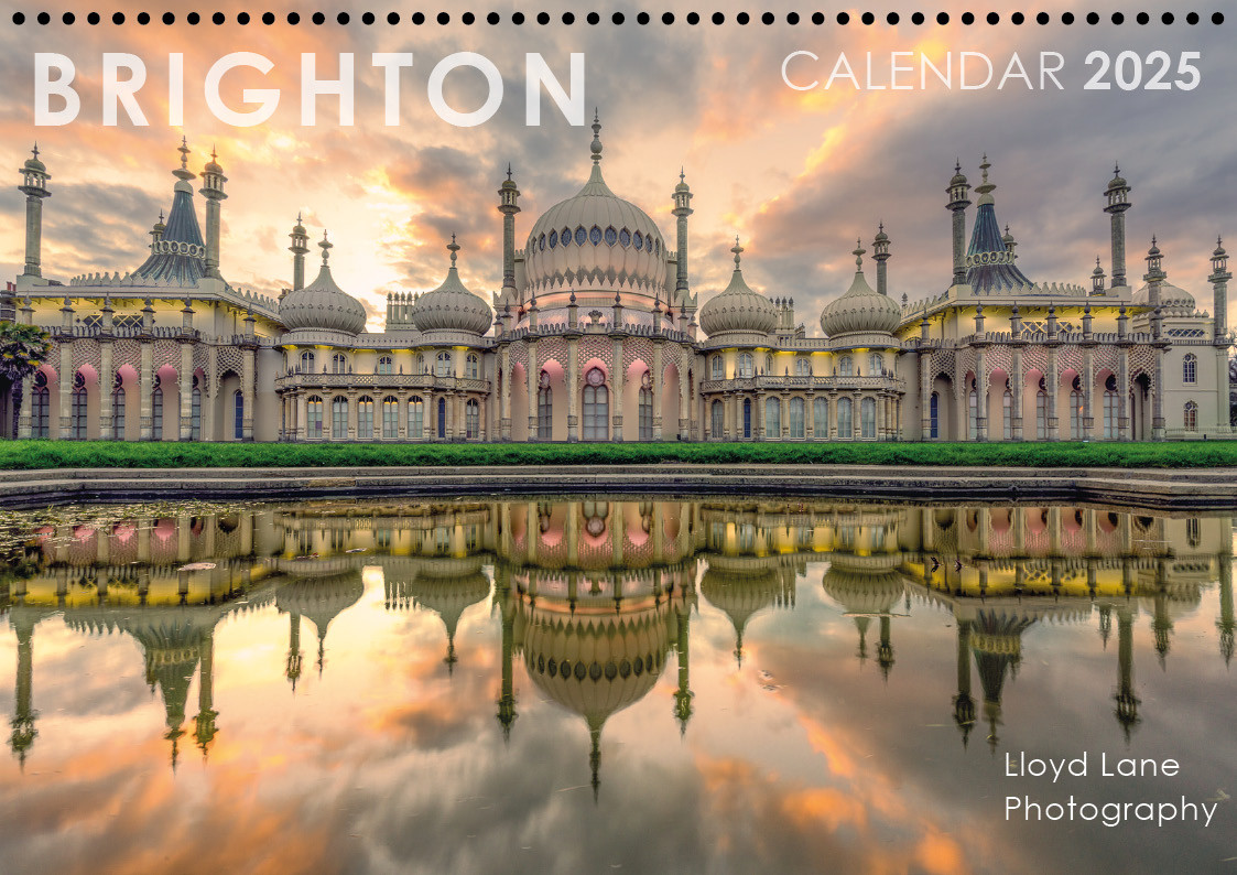 Brighton Calendar 2025 - Front Page Brighton photography