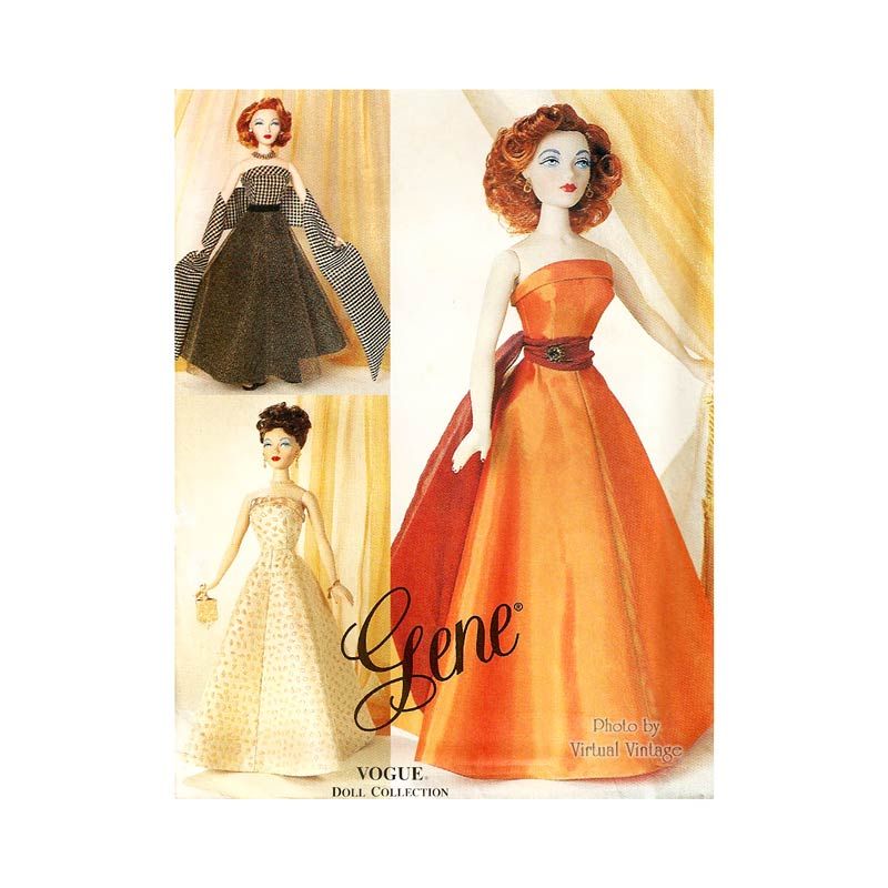 Vogue Doll Collection 7381, Gene Doll Pattern