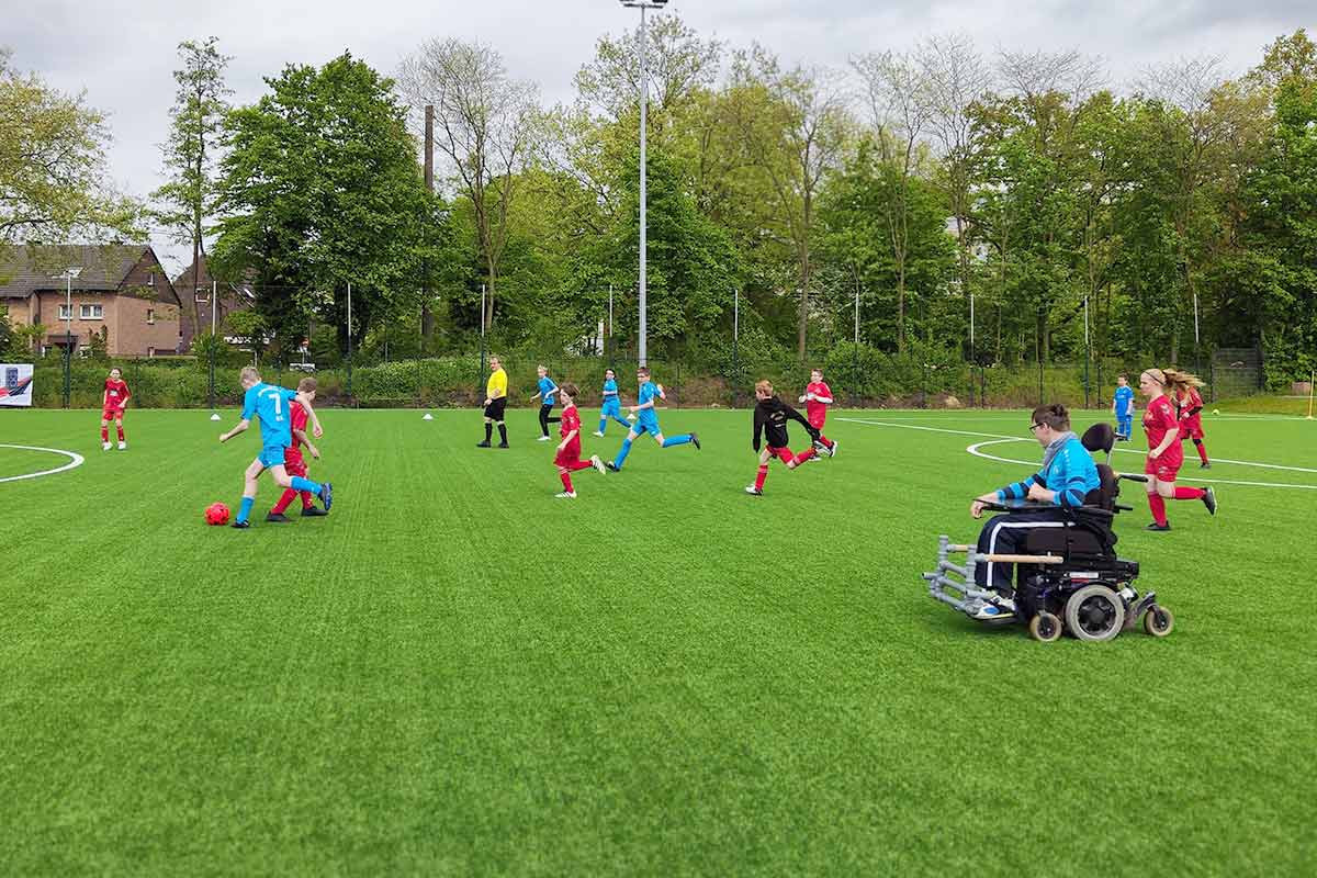 Spieler der Ibbenbürener Kickers in Aktion