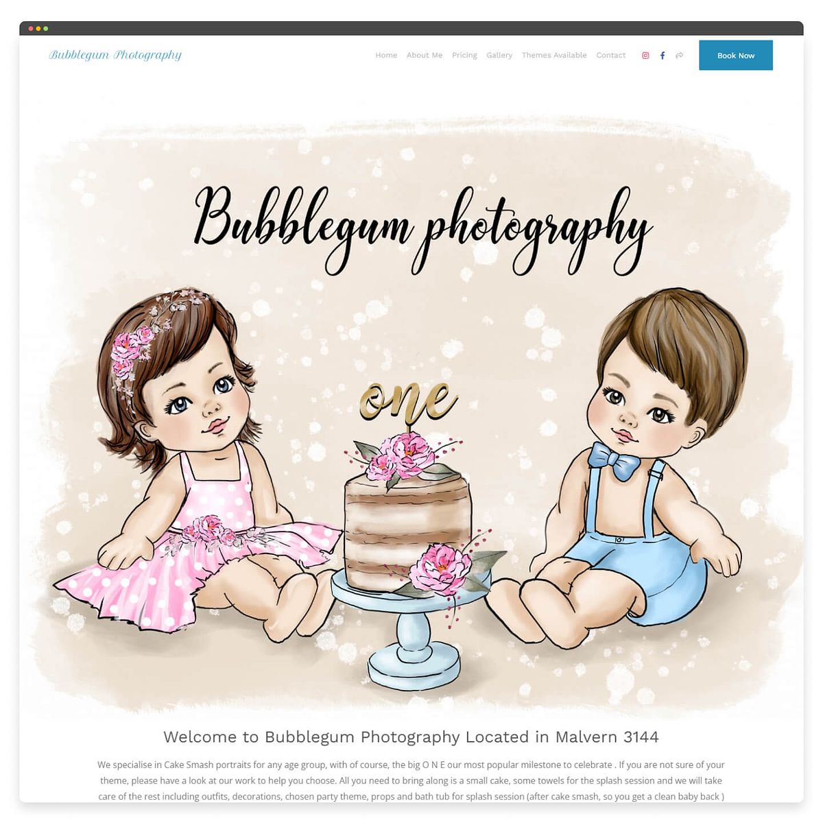 Bubblegum Photography - Portfólio de fotografia para recém-nascidos
