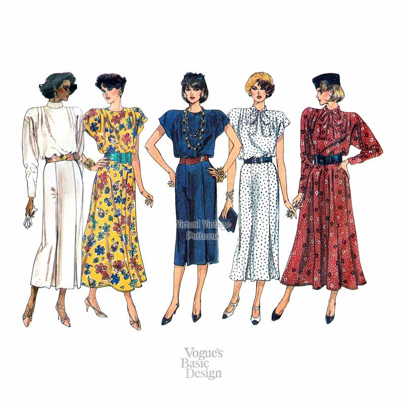 Vogue, sewing, sewing patterns, vintage, designer, patternpostie